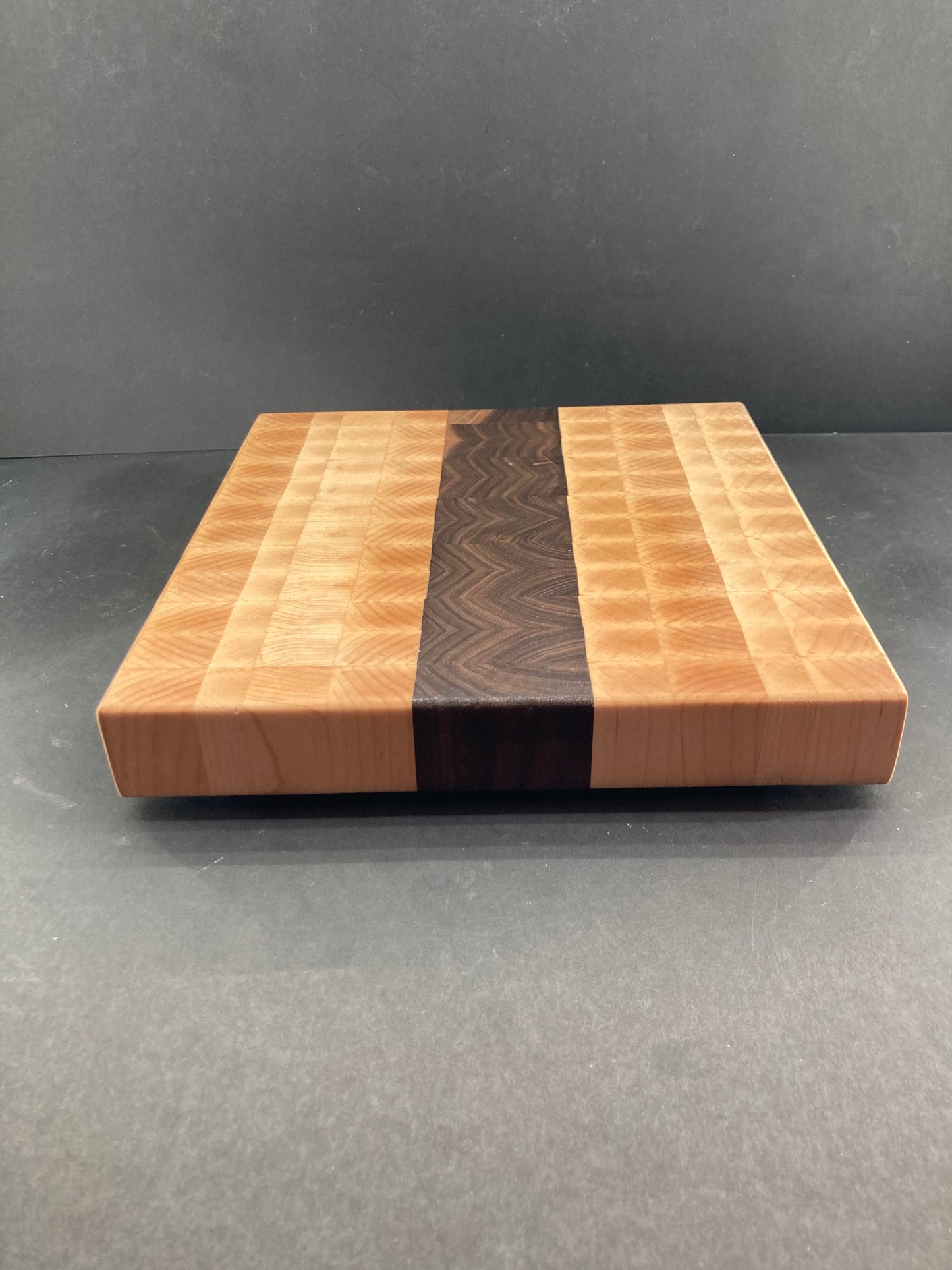 Maple and Walnut End Grain Board