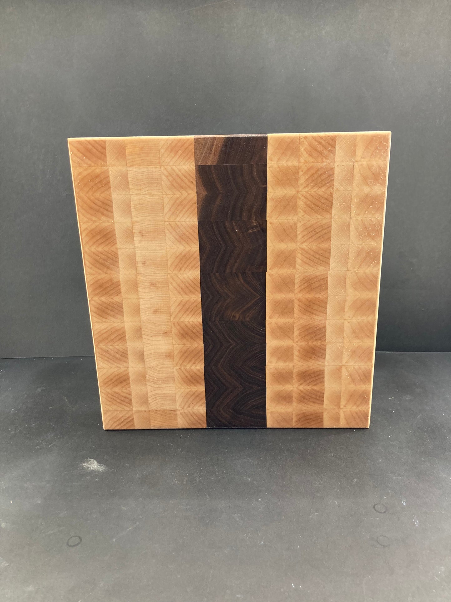 Maple and Walnut End Grain Board