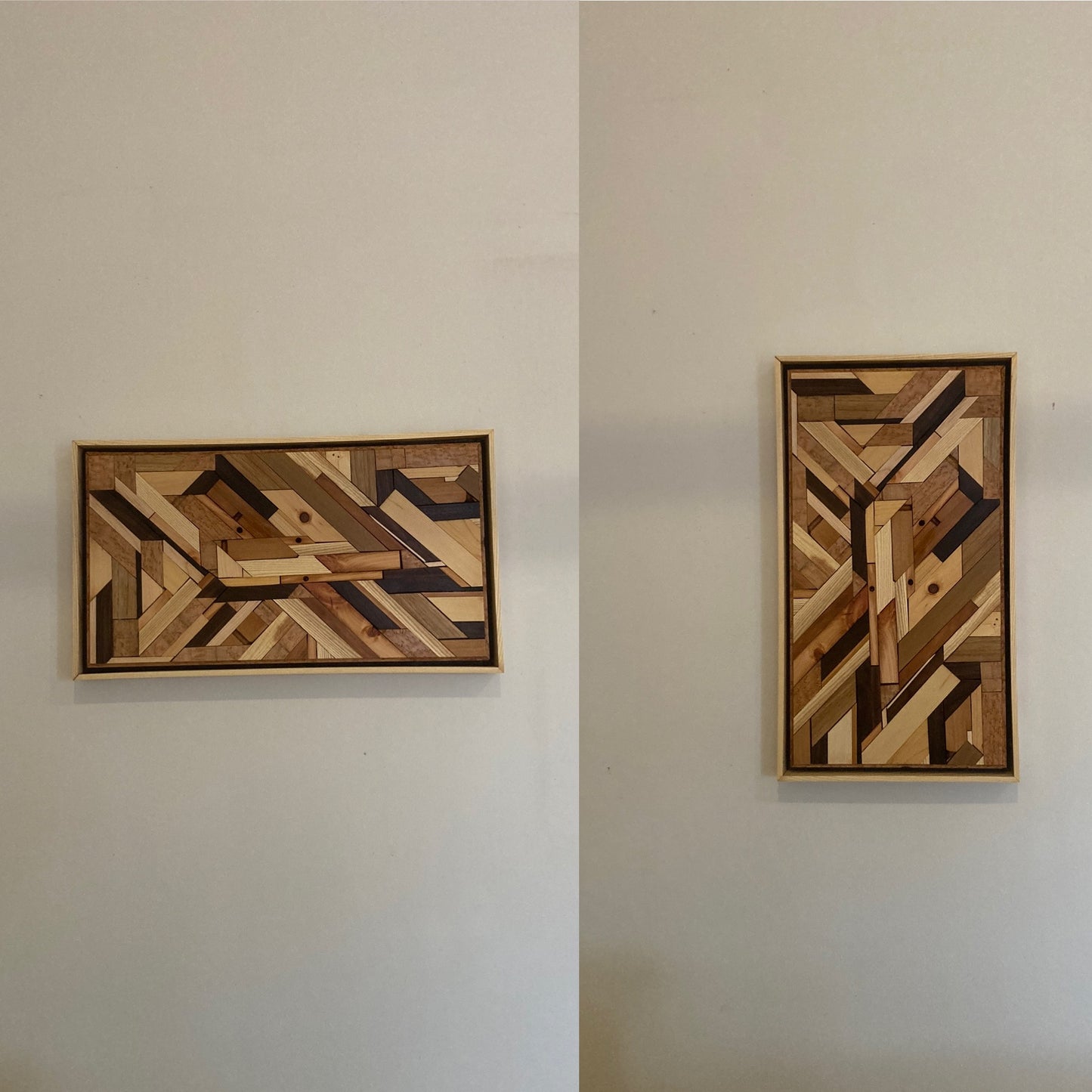 Wood Mosaic Wall Art