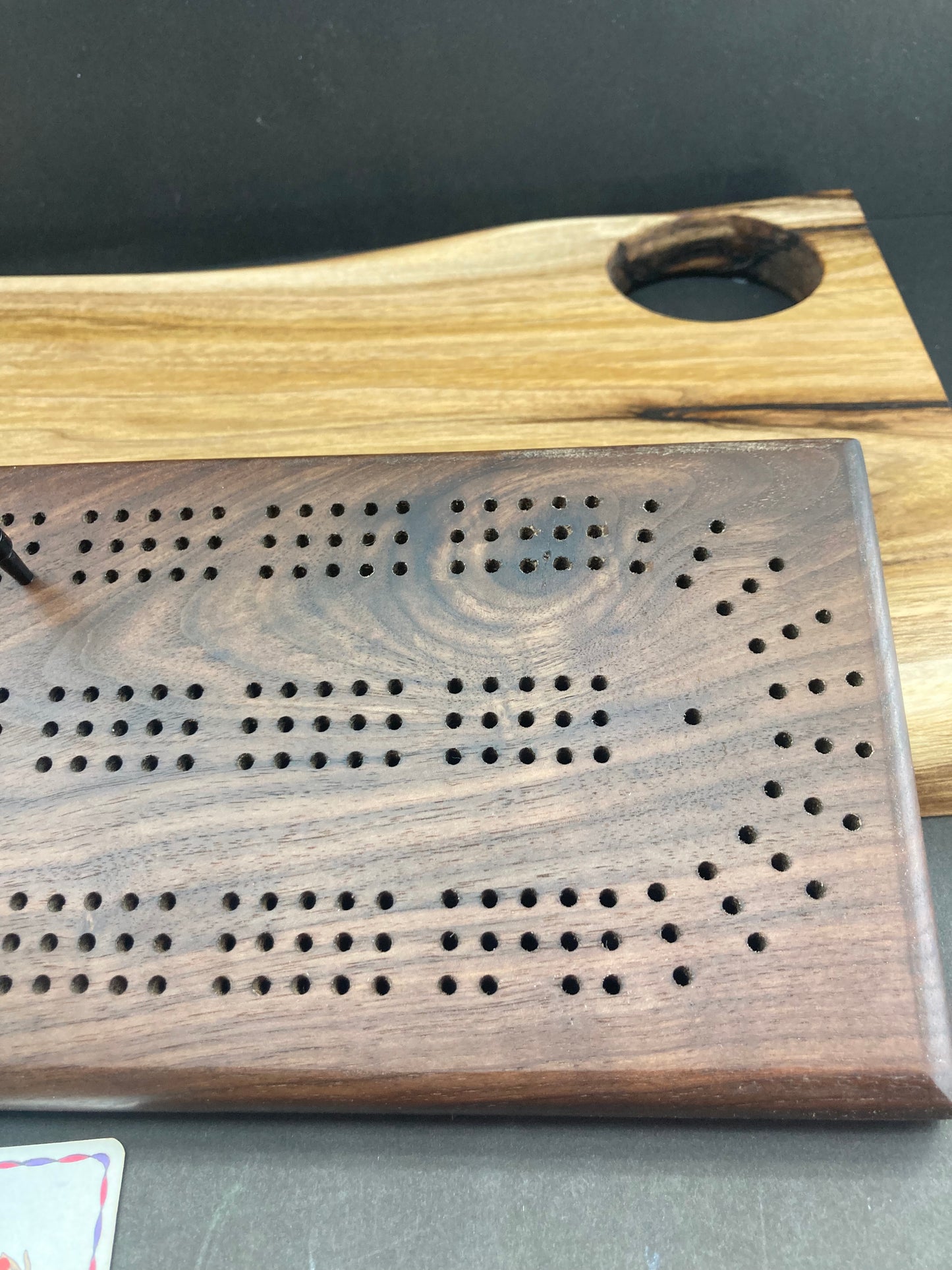 Walnut Cribbage Board