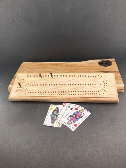 Maple Cribbage Board