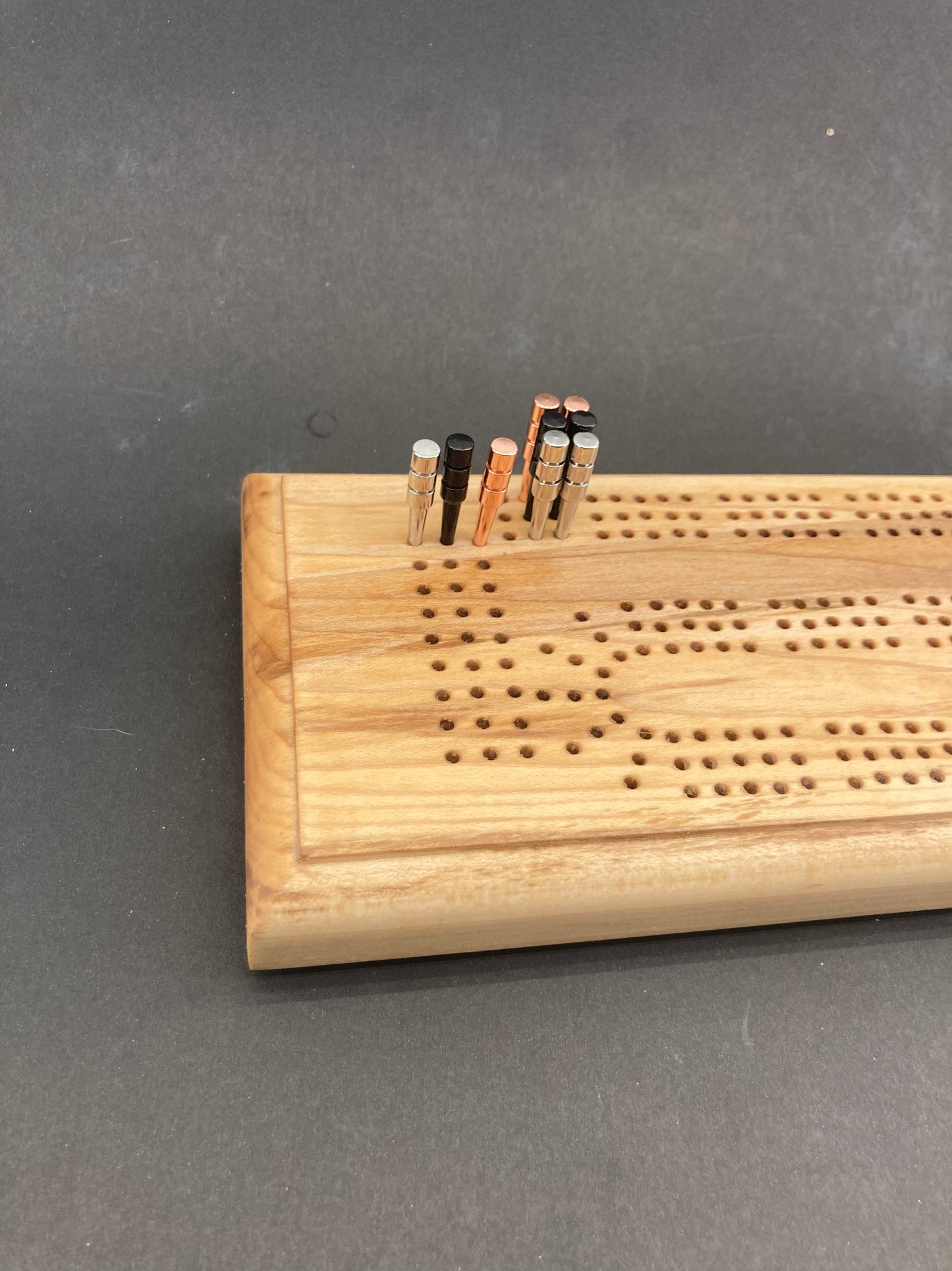 Solid Maple Cribbage Board