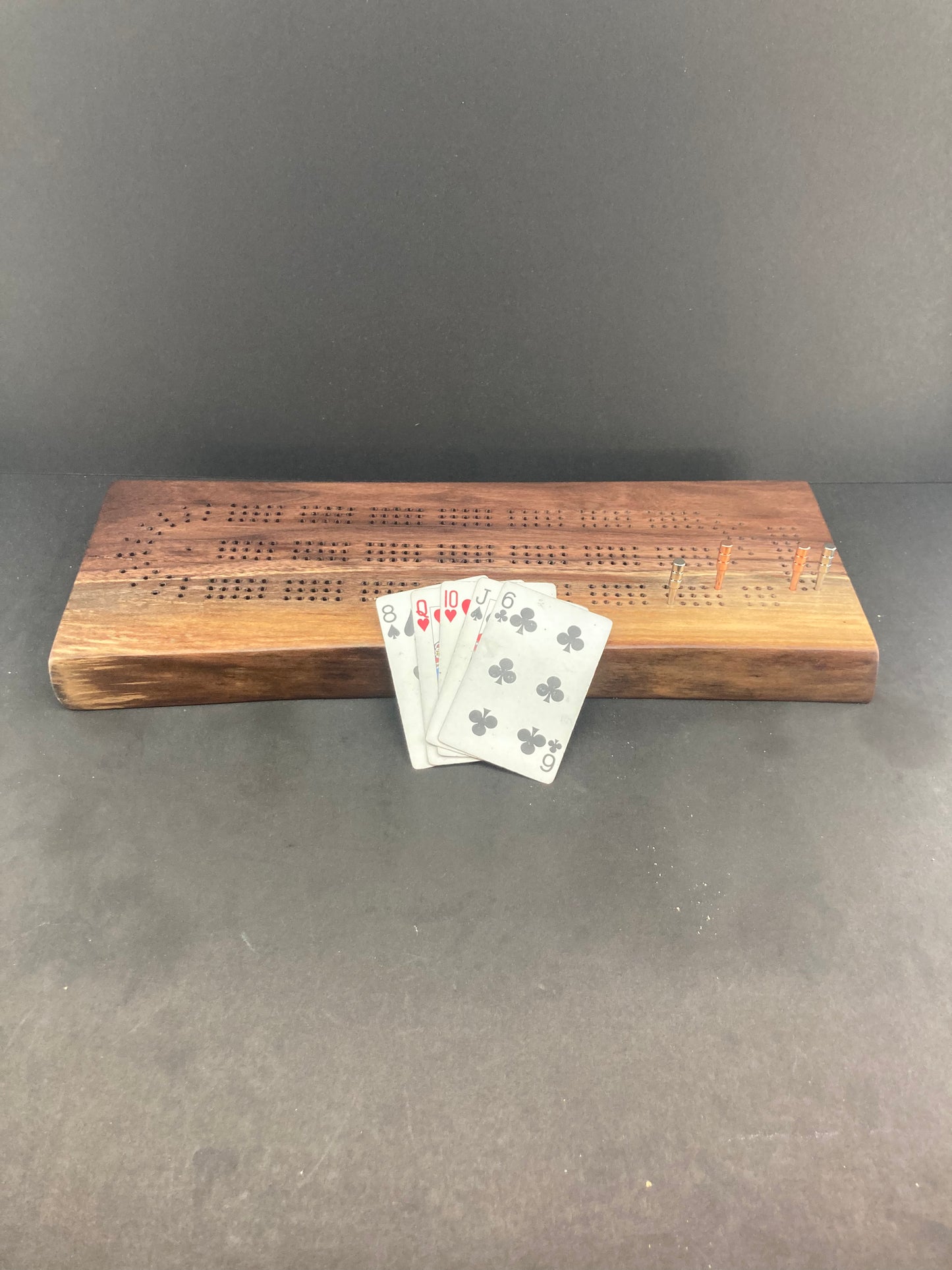 Butternut Cribbage Board