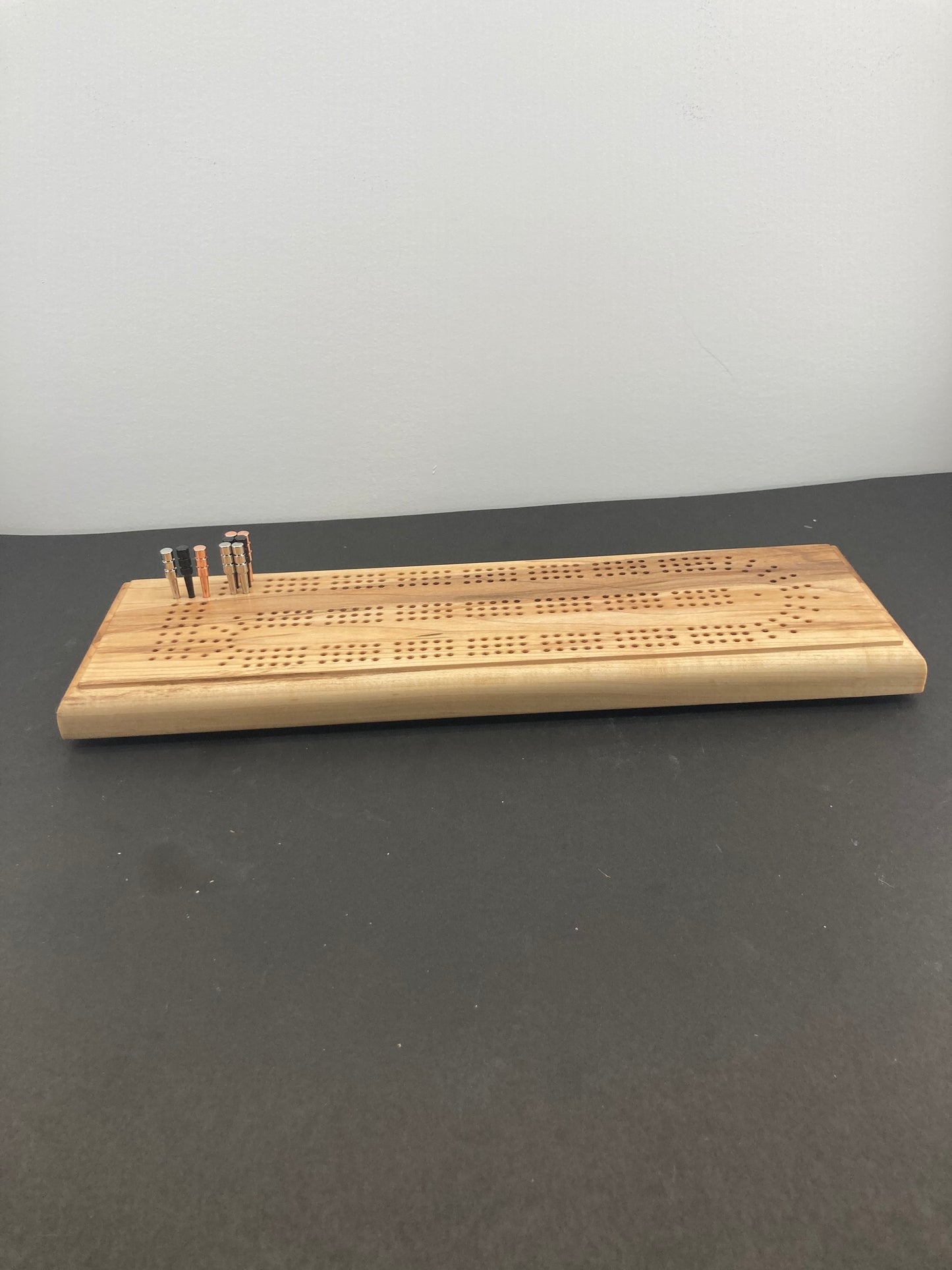 Solid Maple Cribbage Board