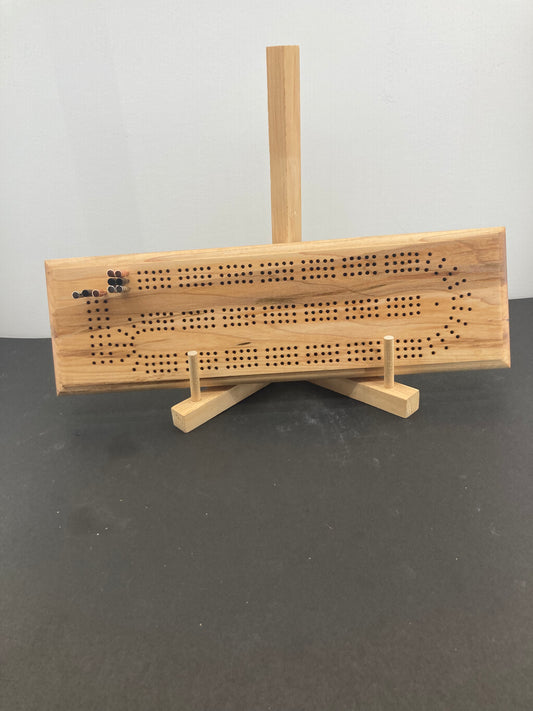 Solid Maple Cribbage Board