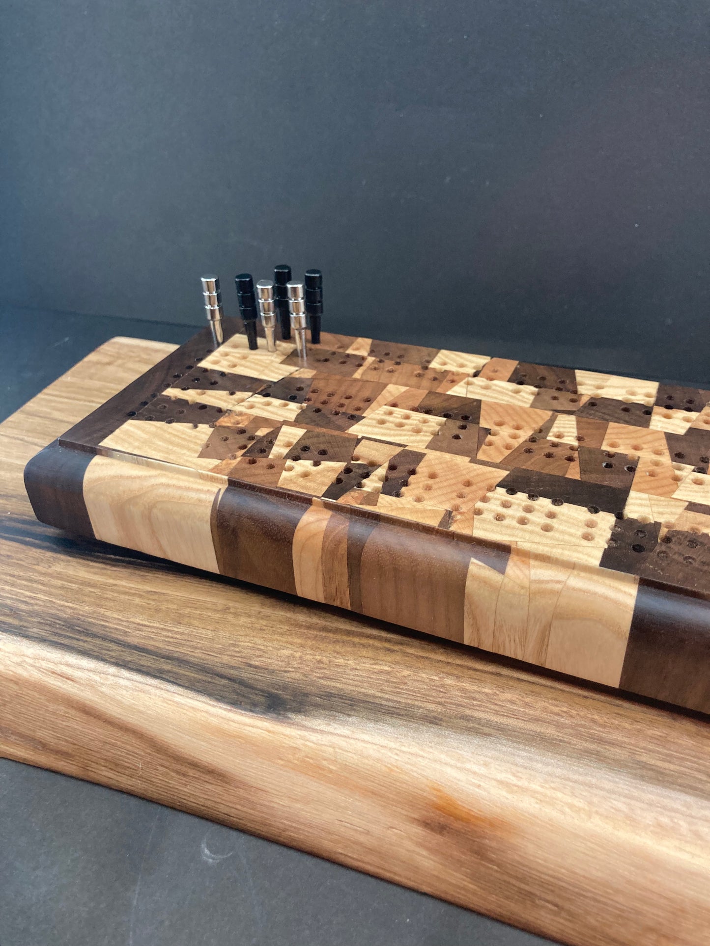 Chaotic Cribbage Board