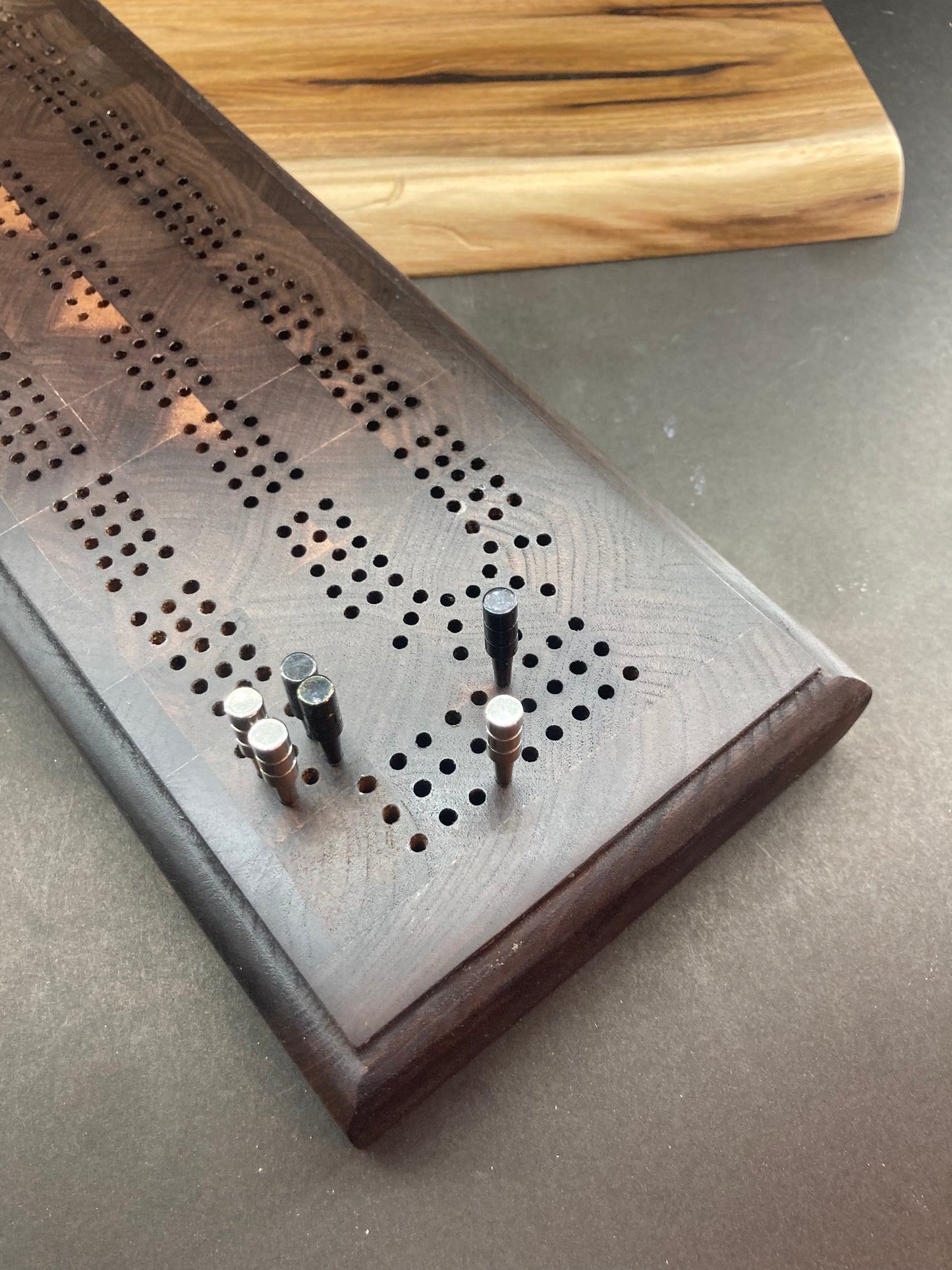 Walnut Cribbage Board